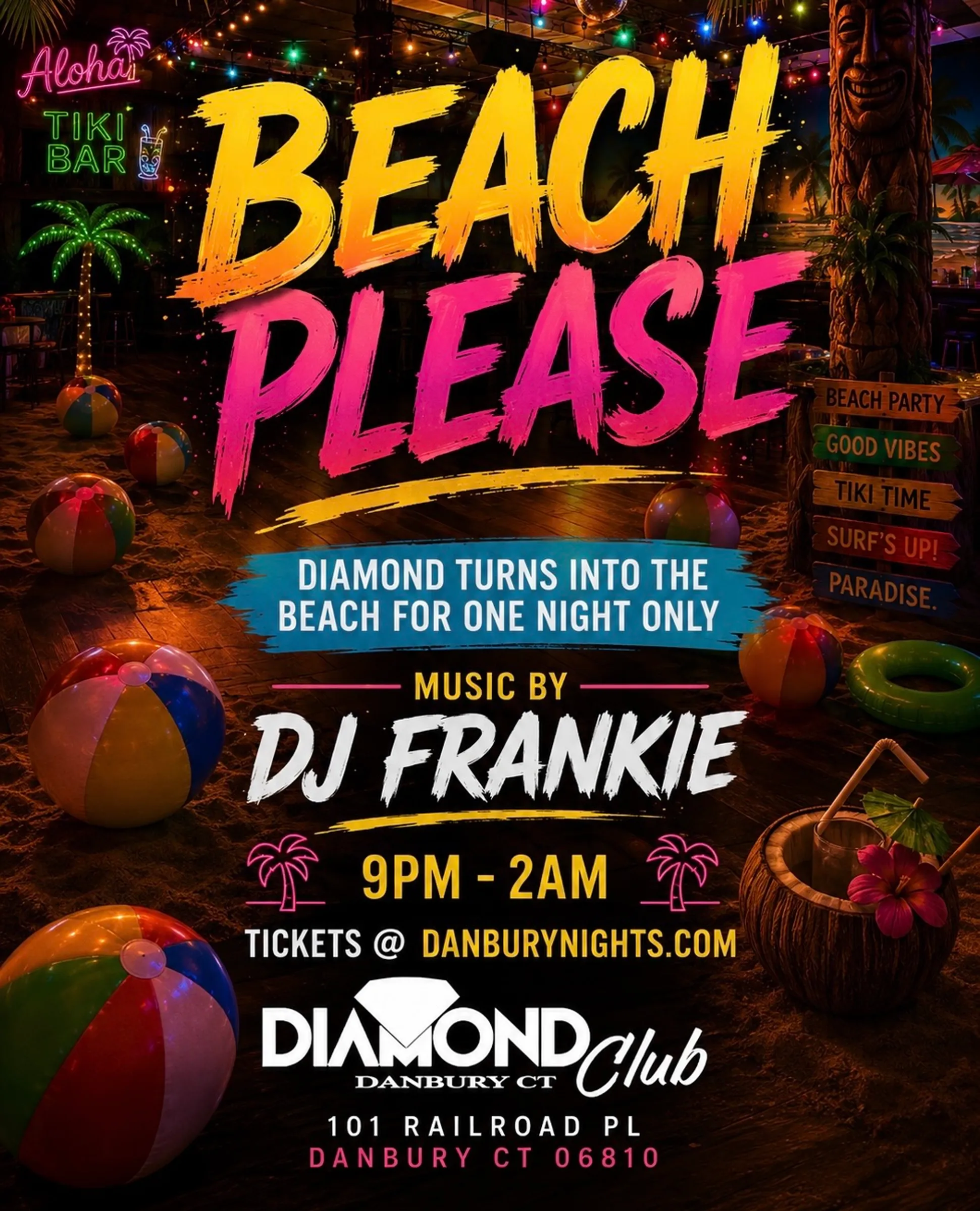 Beach Please flyer