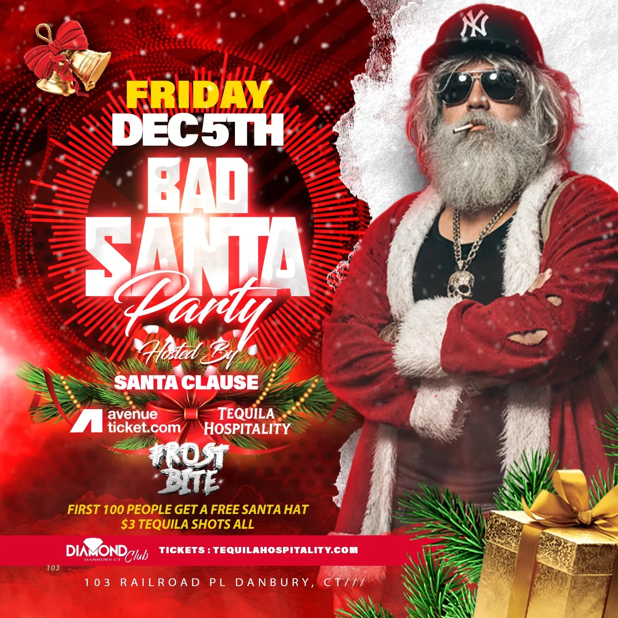 Bad Santa Party | Hosted By: Santa Clause