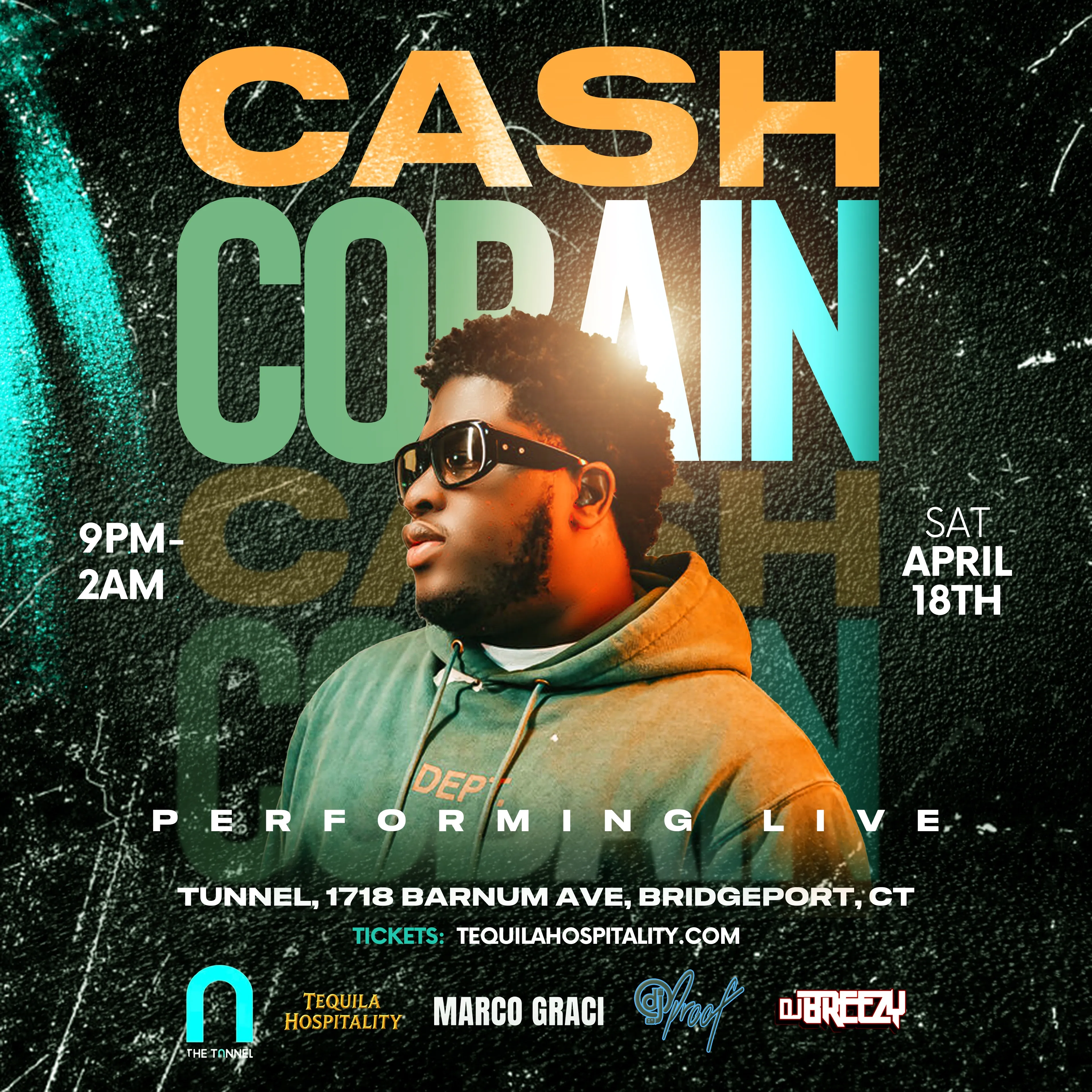 Cash Cobain LIVE! (Bridgeport)