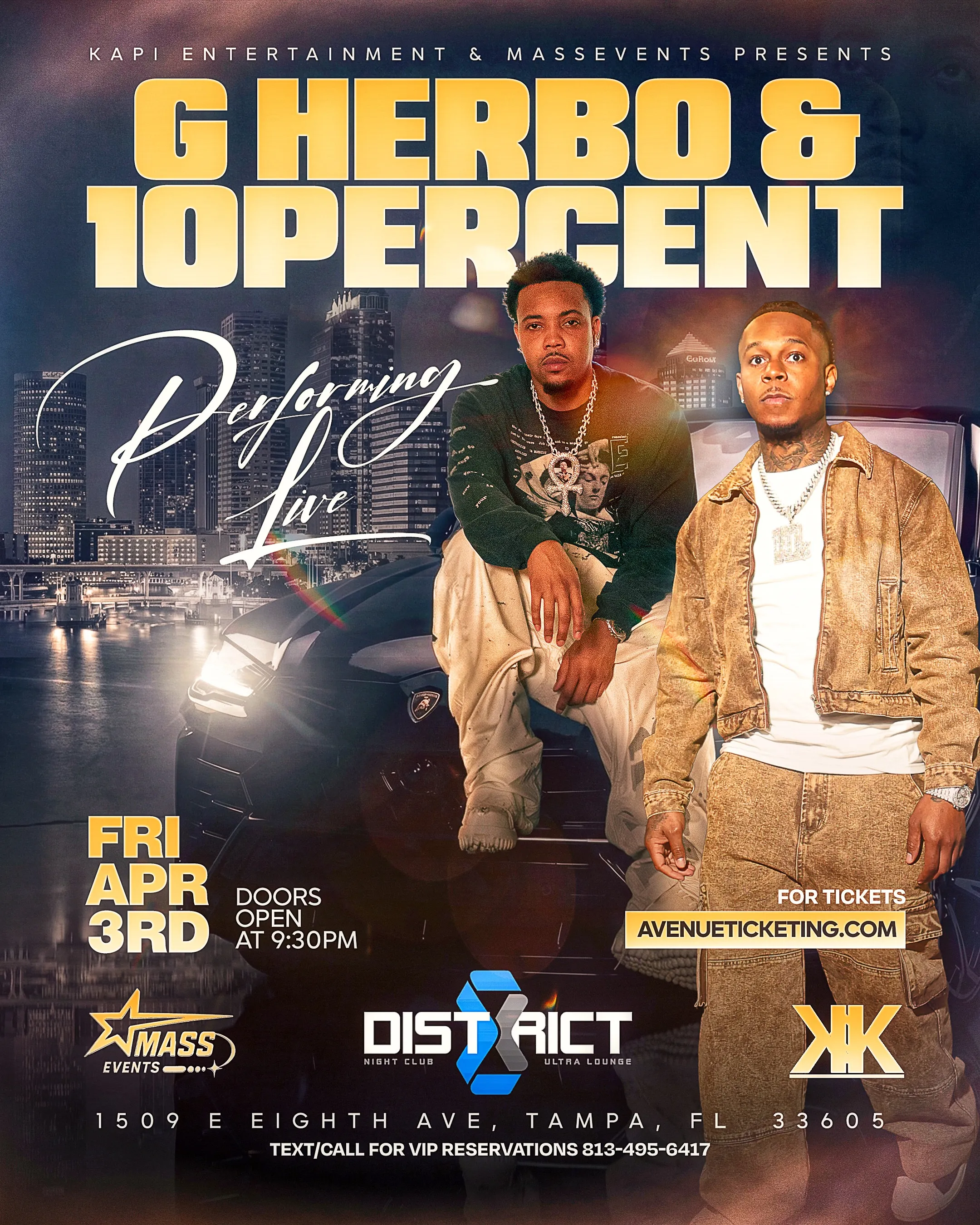 G Herbo live @ District 8 Tampa