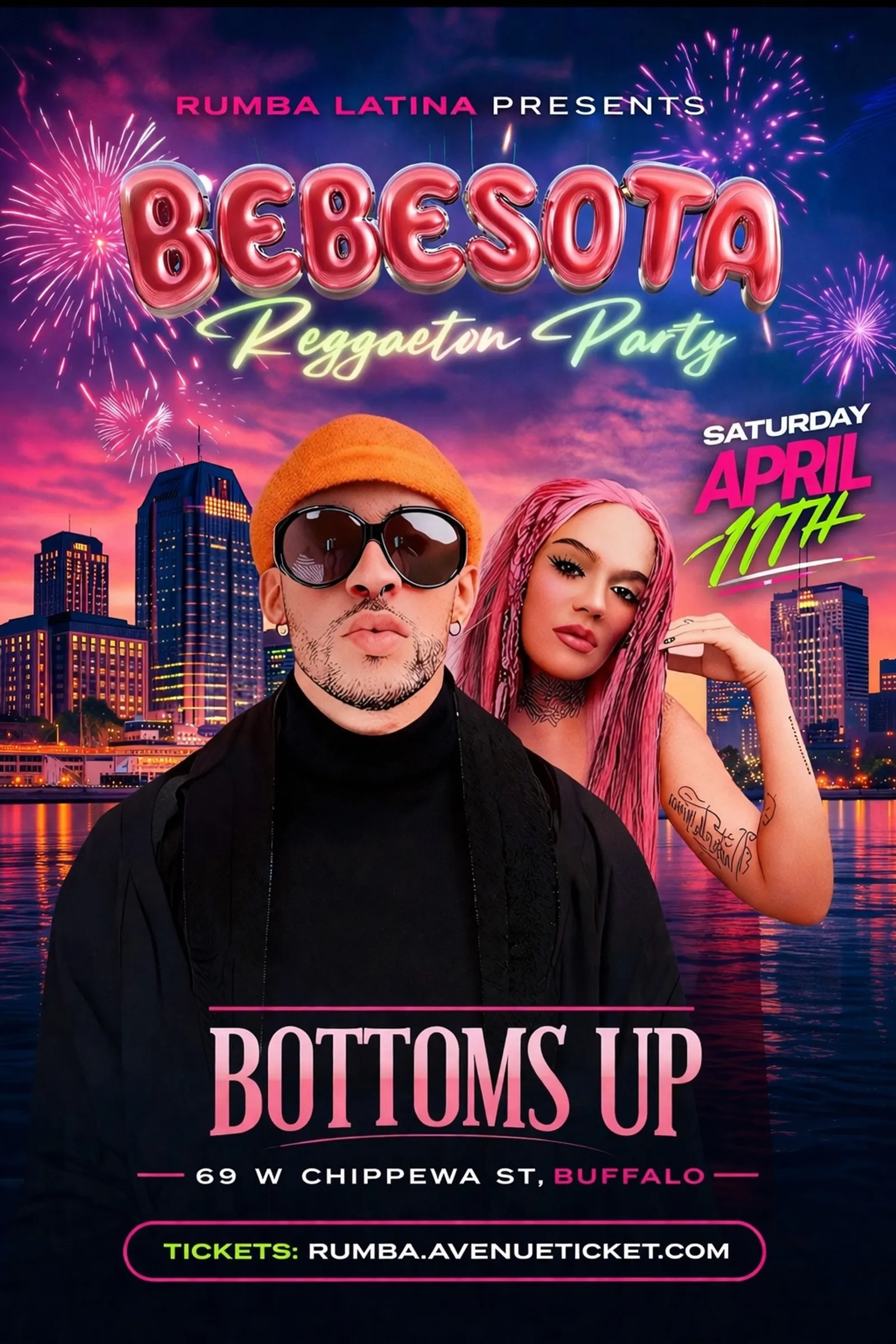 Rumba Latina Presents: BEBESOTA flyer