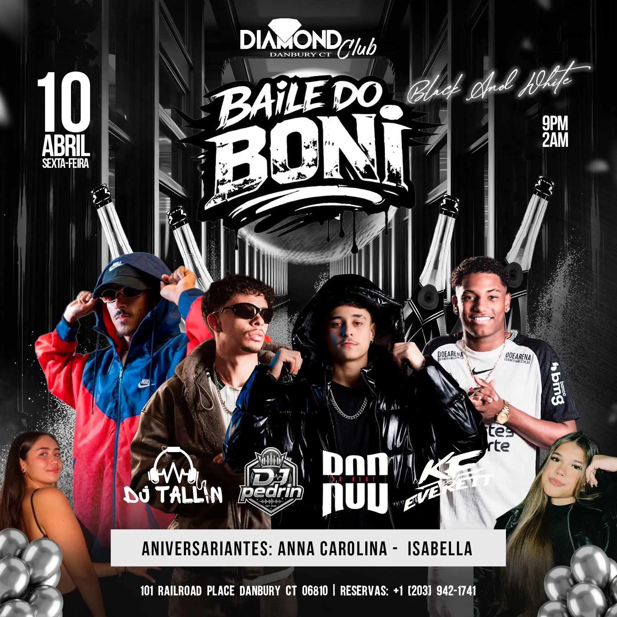 Baile Do Boni: Black & White