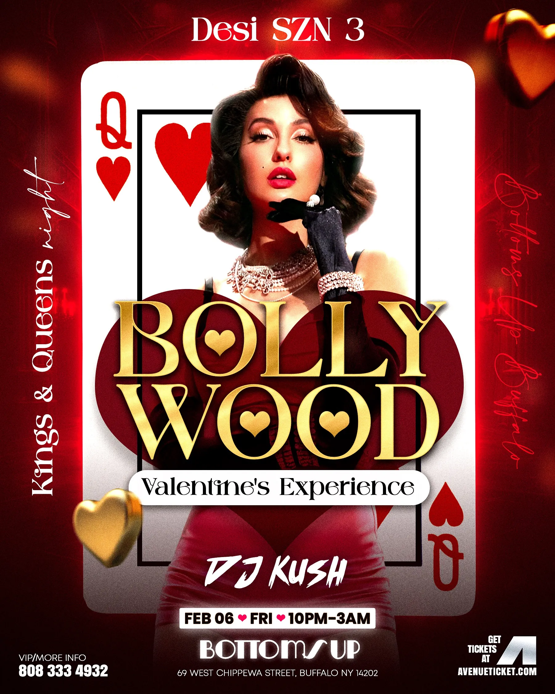 Bollywood Valentine's (Buffalo, NY) flyer