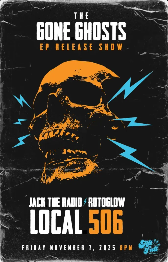 The Gone Ghosts EP Release Show with Jack The Radio and Rotoglow