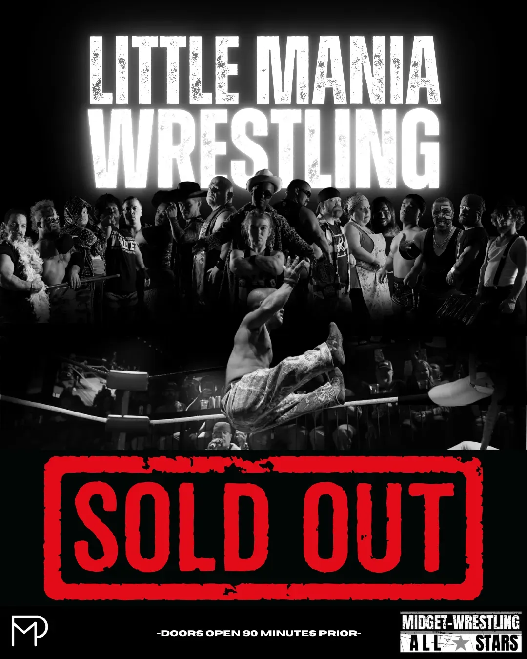 Little Mania Midget Wrestling – Newport, RI  – Mar 10, 2026 – SOLD OUT