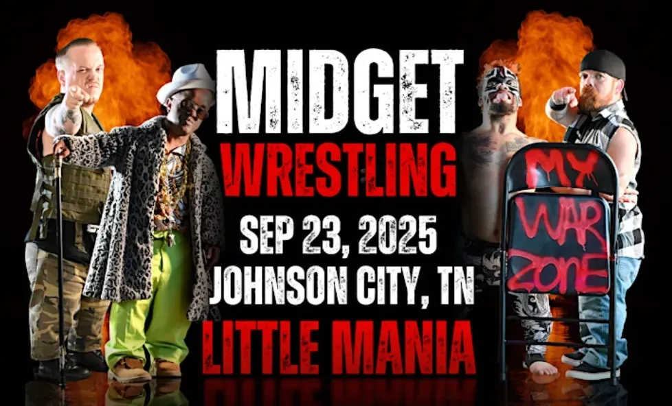 Sep 23, 2025 - Little Mania Midget Wrestling – Johnson City, TN