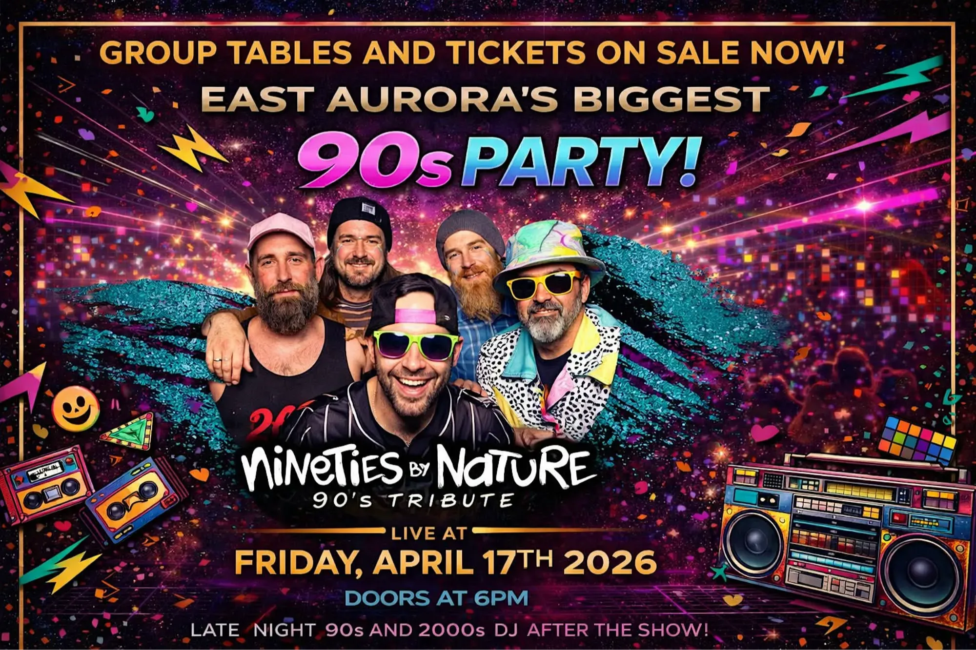 EAST AURORA'S BIGGEST 90s PARTY