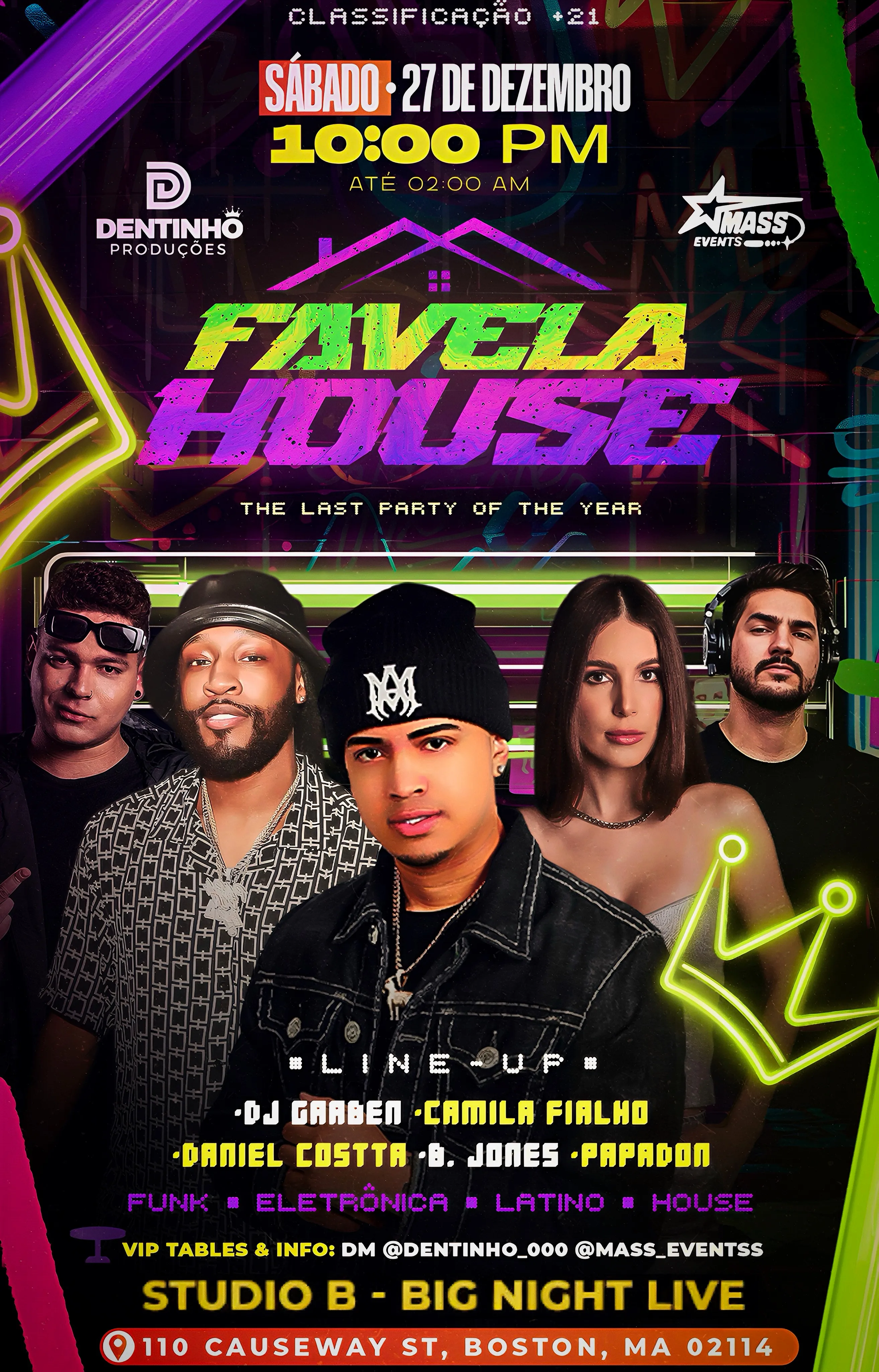 FAVELA HOUSE @BIG NIGHT LIVE