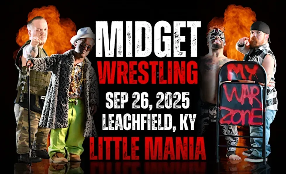 Sep 26, 2025 - Little Mania Midget Wrestling – Leachfield, KY