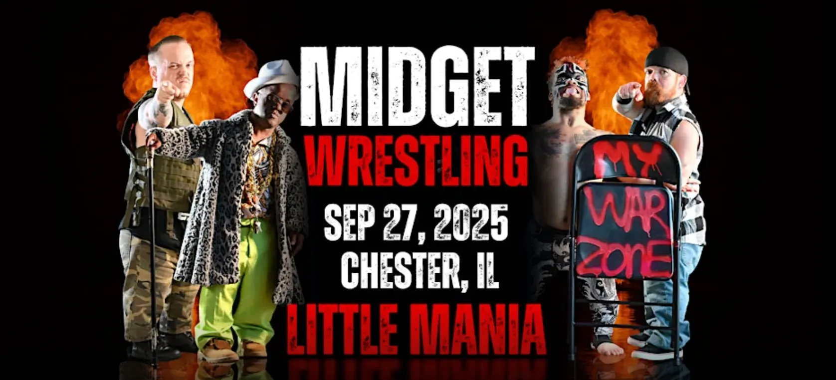 Little Mania Midget Wrestling – Chester, IL – Sep 27, 2025