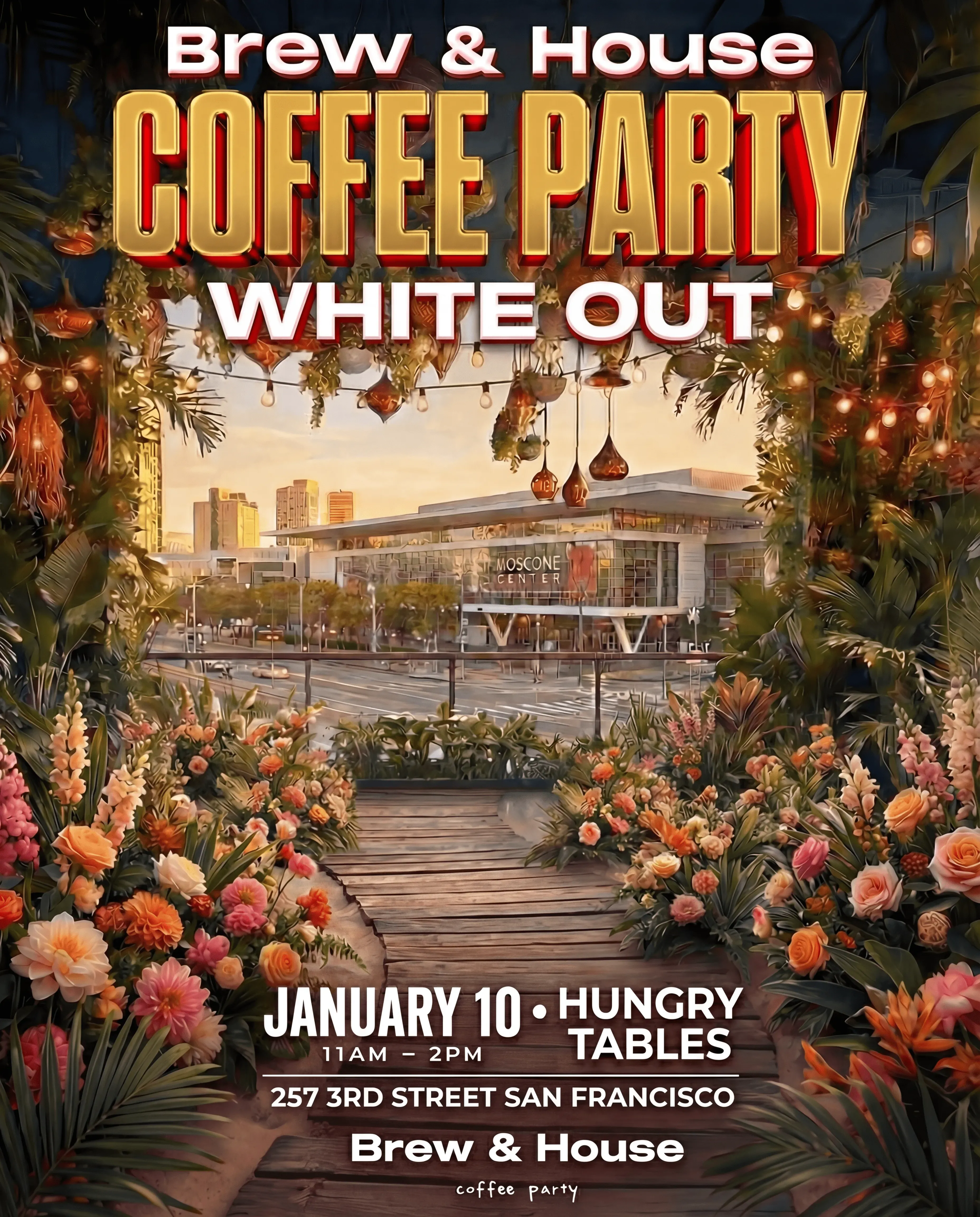 Brew & House – Coffee Party White Out