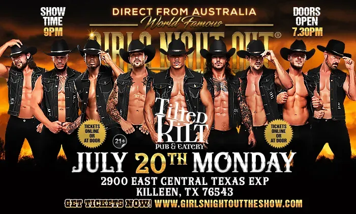 GIRLS NIGHT OUT® AUSTRALIA TAKEOVER KILLEEN,TX USA!!!
