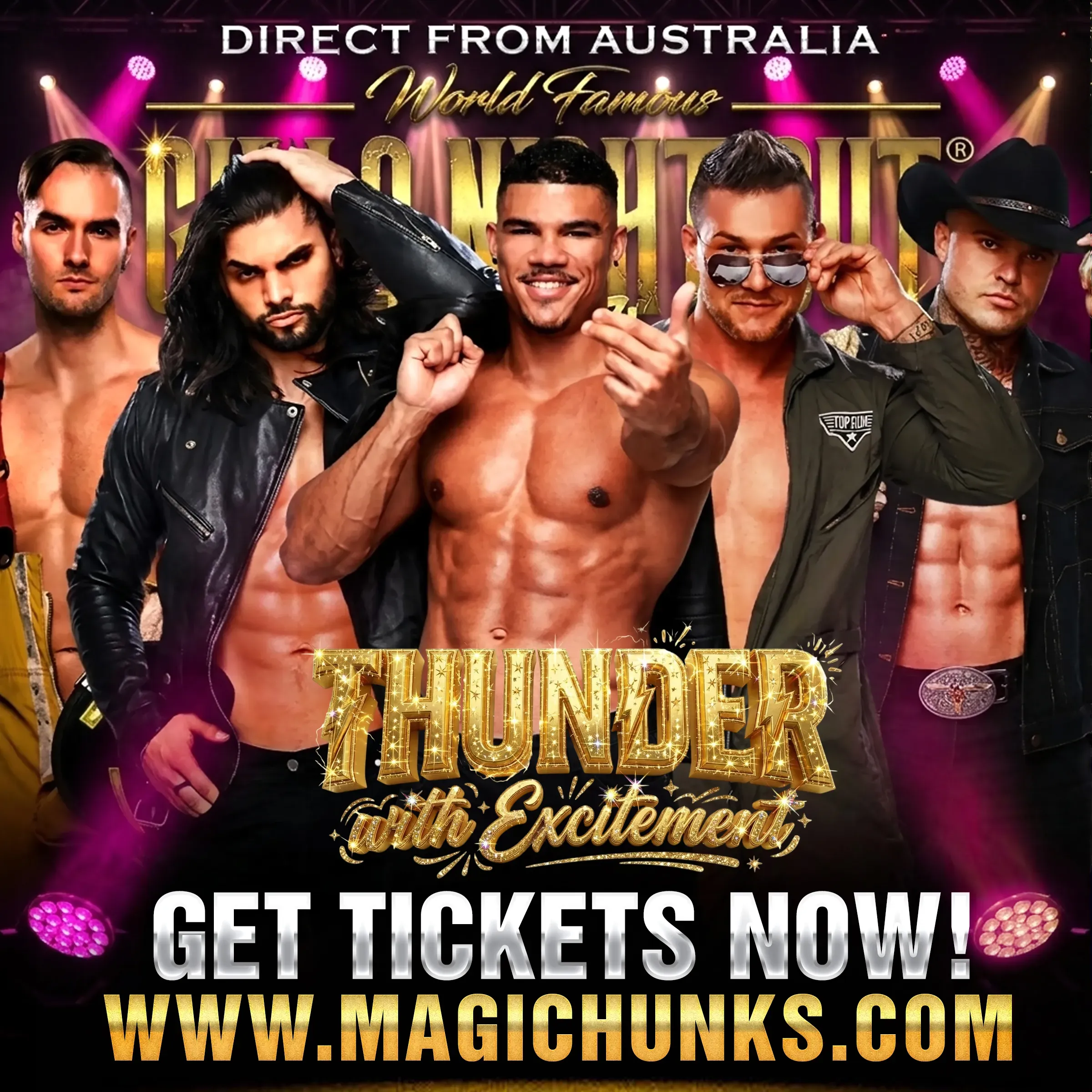 AUSTRALIA'S GIRLS NIGHT OUT THE SHOW® TAKEOVER PEPPERELL,MA!!!