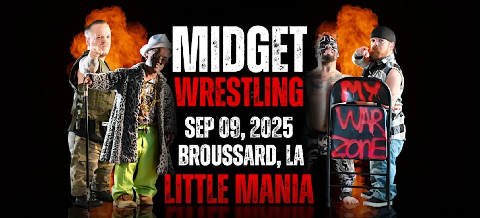 Little Mania Midget Wrestling – Broussard, LA