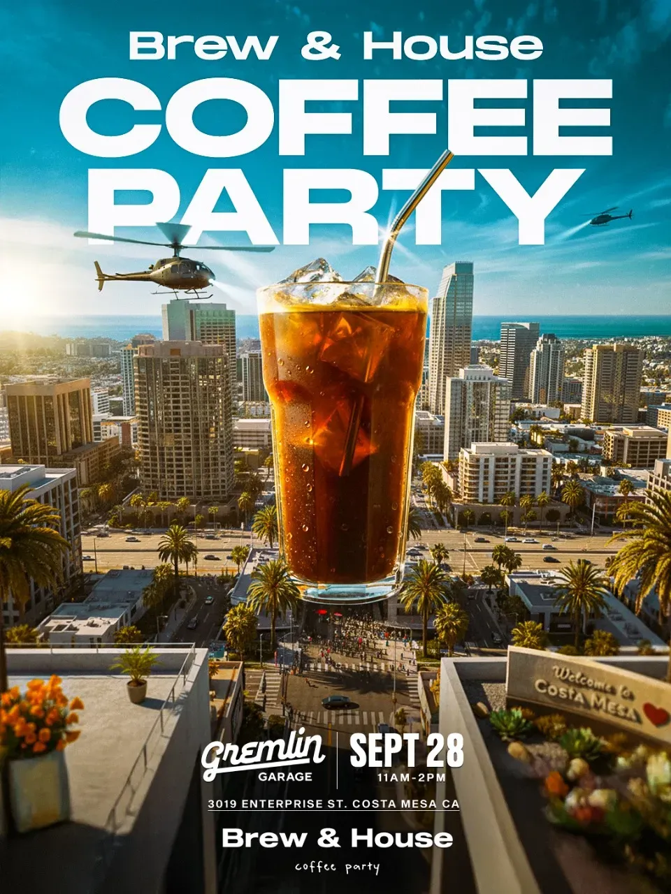 Brew & House - Coffee Party | Costa Mesa OC