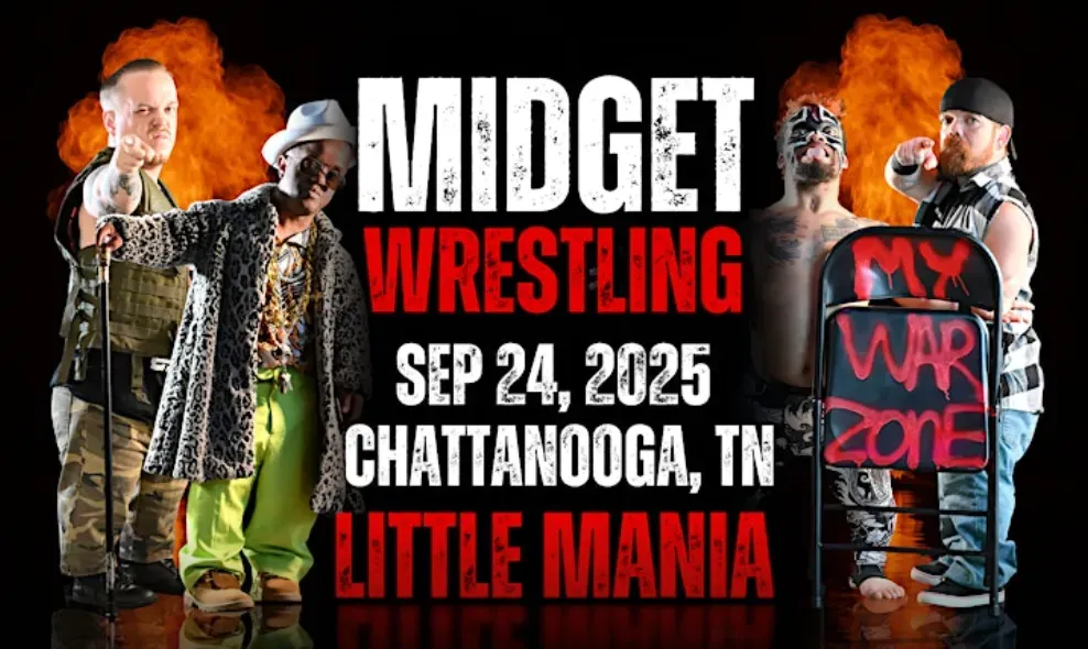 Sep 24, 2025 - Little Mania Midget Wrestling – Chattanooga, TN
