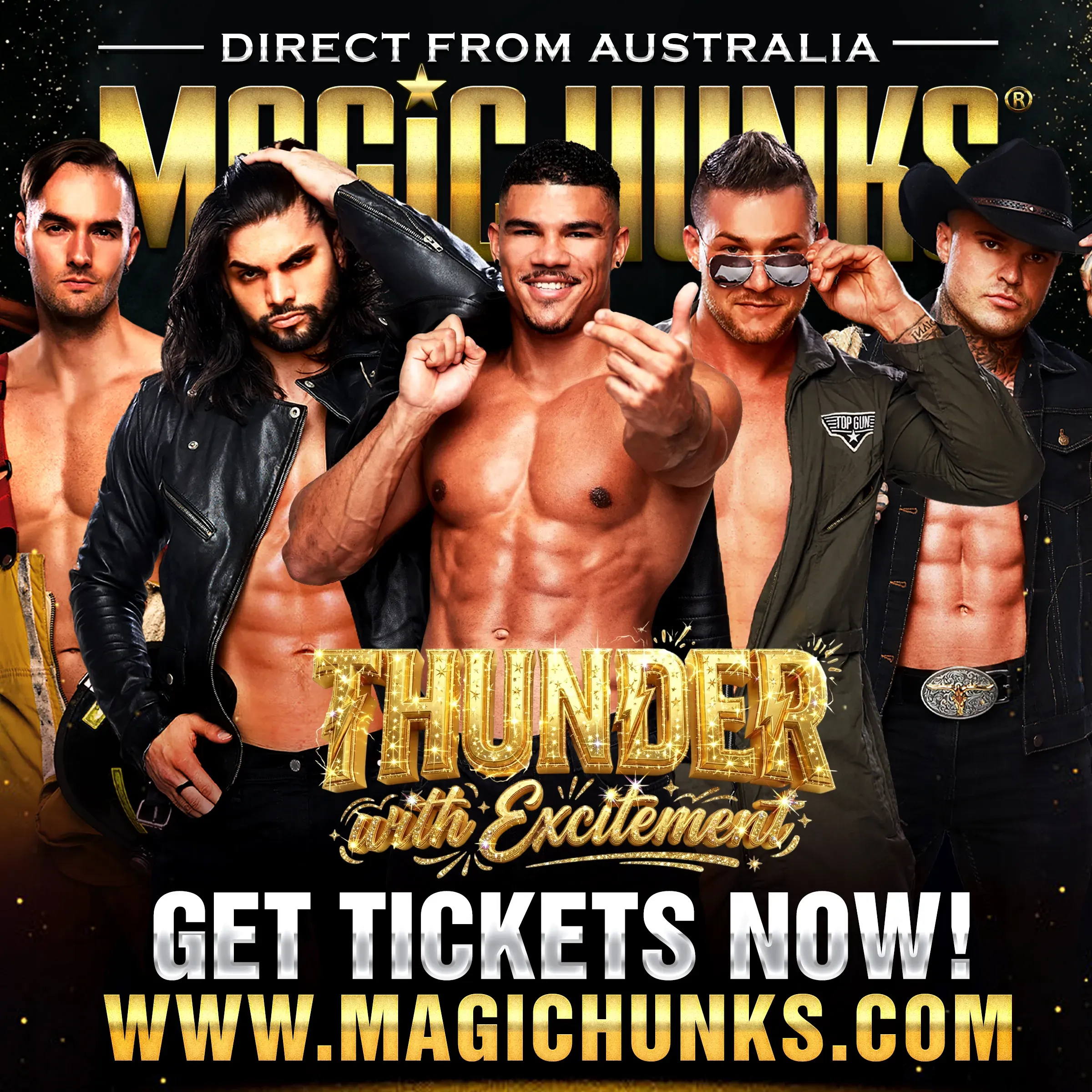 🇦🇺 MAGIC HUNKS® AUSTRALIA TAKEOVER – WINCHESTER, KY! 🔥