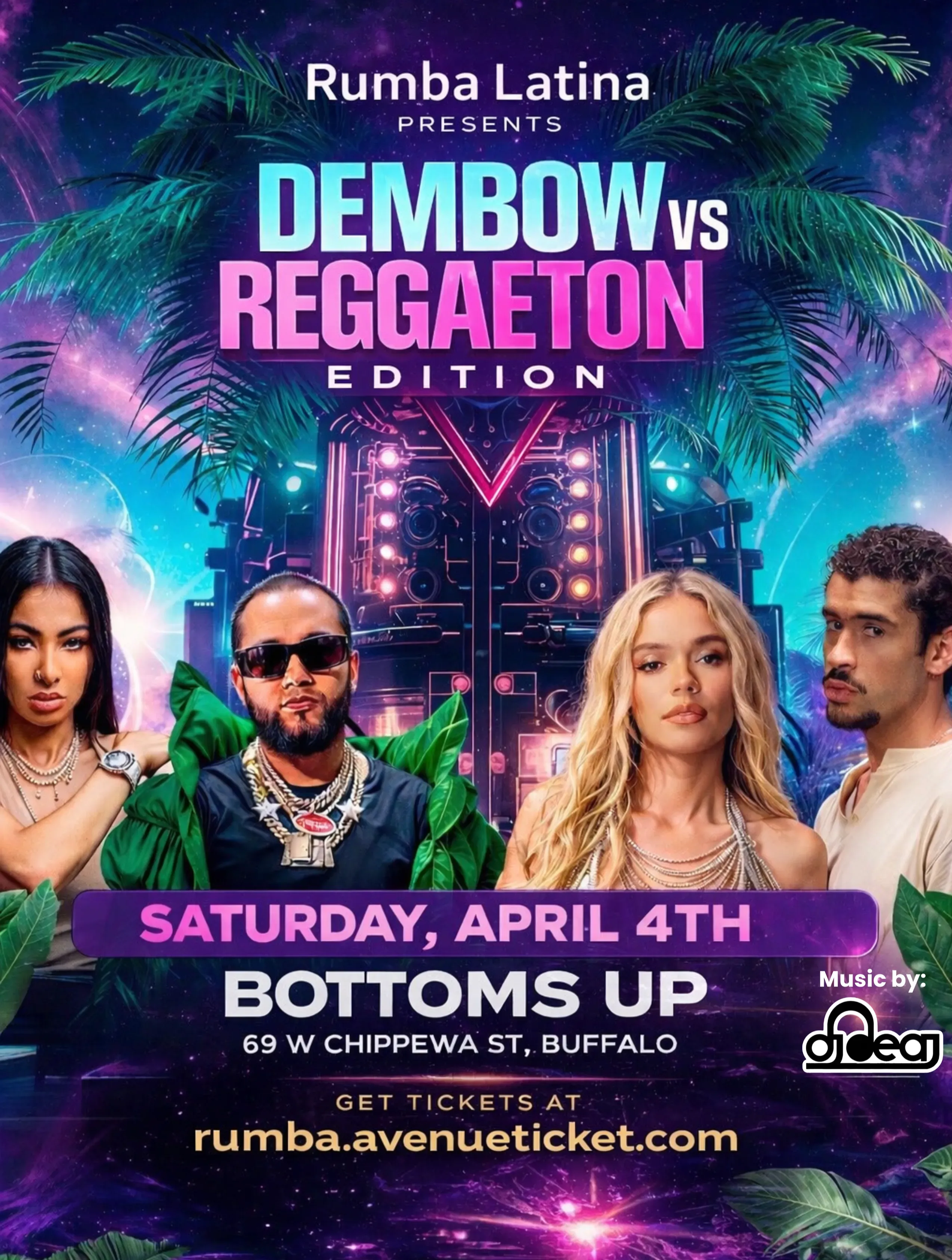 Rumba Latina presents: DEMBOW VS REGGAETON!