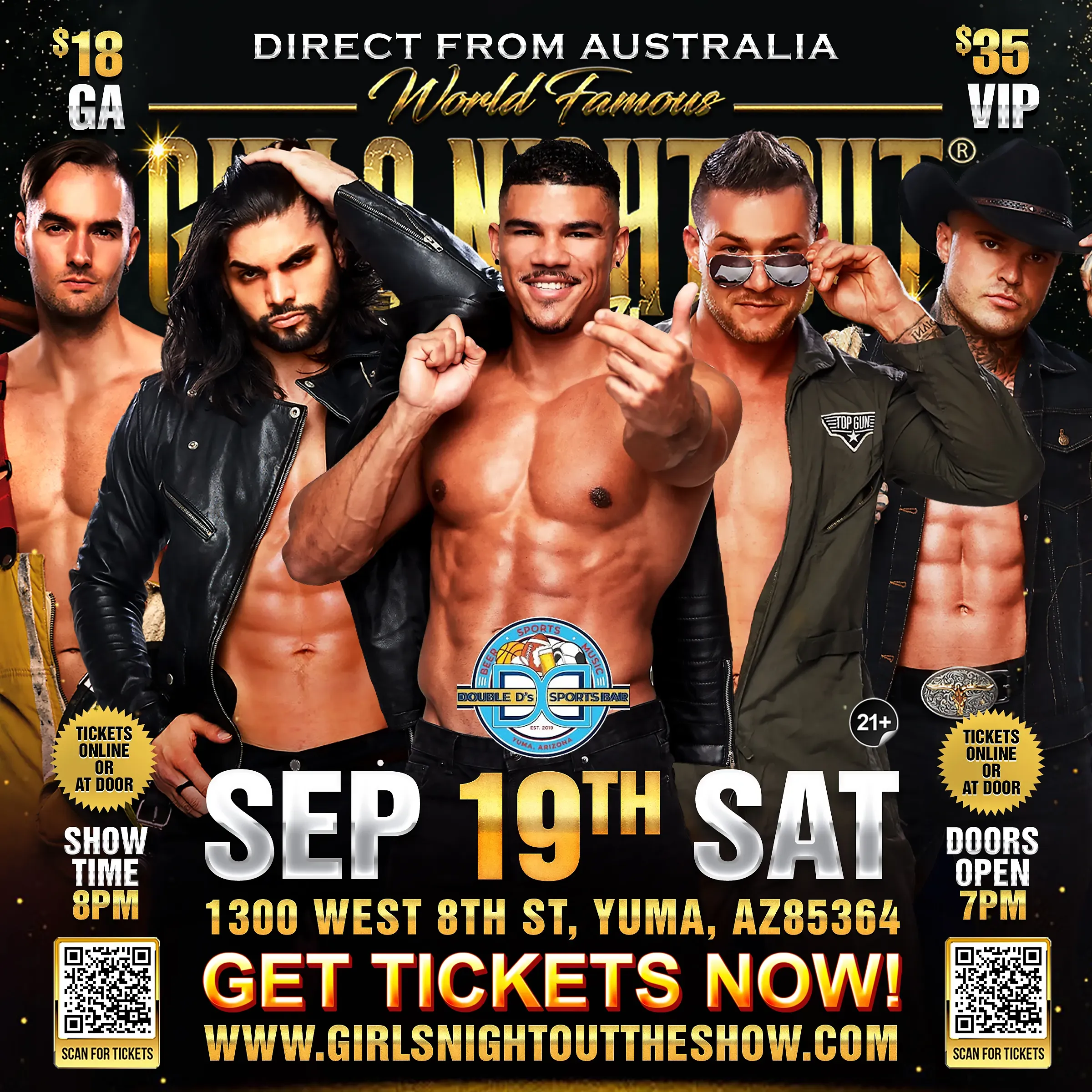 🇦🇺 MAGIC HUNKS® AUSTRALIA TAKEOVER – YUMA, AZ!!! 🔥