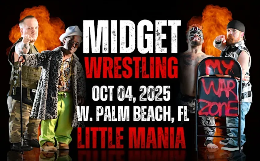 Little Mania Midget Wrestling – W. Palm Beach, FL – Oct 04, 2025