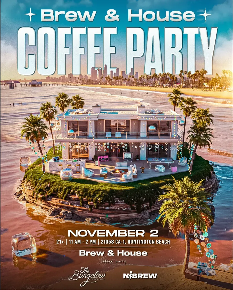 Brew & House - Coffee Party | Y2K Edition | Huntington Beach, CA