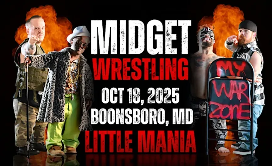 Little Mania Midget Wrestling – Boonsboro, MD – Oct 18, 2025