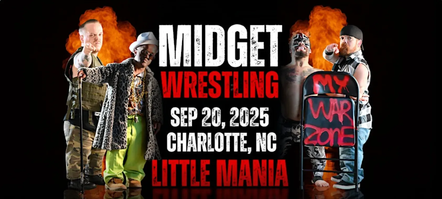 Little Mania Midget Wrestling – Charlotte, NC – Sep 20, 2025