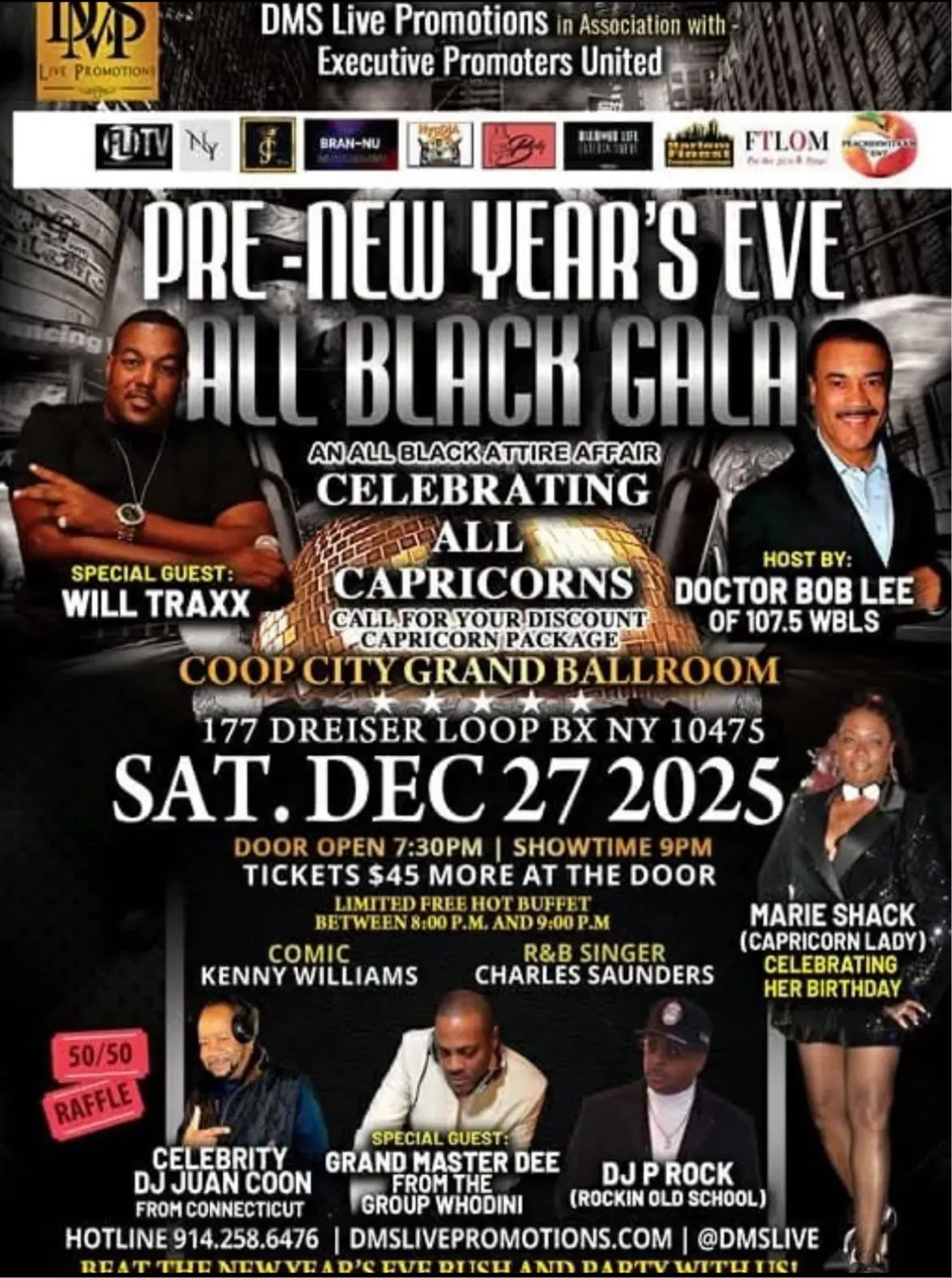 Pre-New Year's Eve - All Black Gala