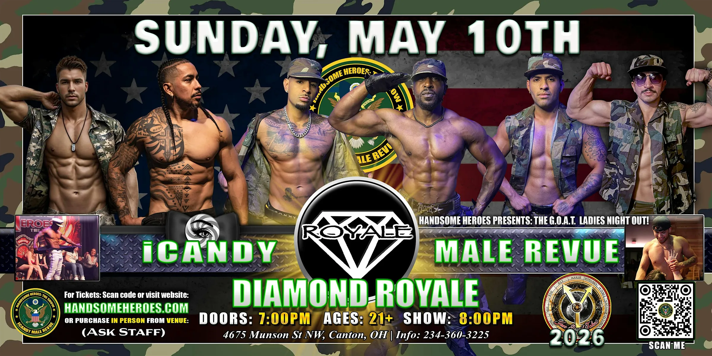 Canton, OH - iCandy Male Revue @ Diamond Royale