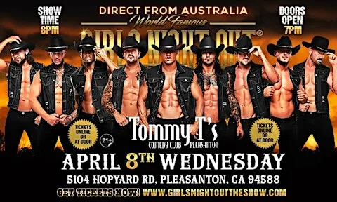 AUSTRALIA'S GIRLS NIGHT OUT THE SHOW TAKEOVER PLEASANTON, CA USA!!!