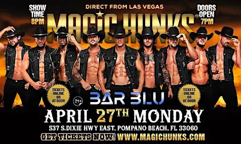 MAGIC HUNKS AUSTRALIA TAKEOVER POMPANO BEACH, FL USA!!!
