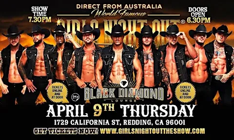 GIRLS NIGHT OUT LIVE® AUSTRALIA TAKEOVER IN REDDING, CA, USA!!!