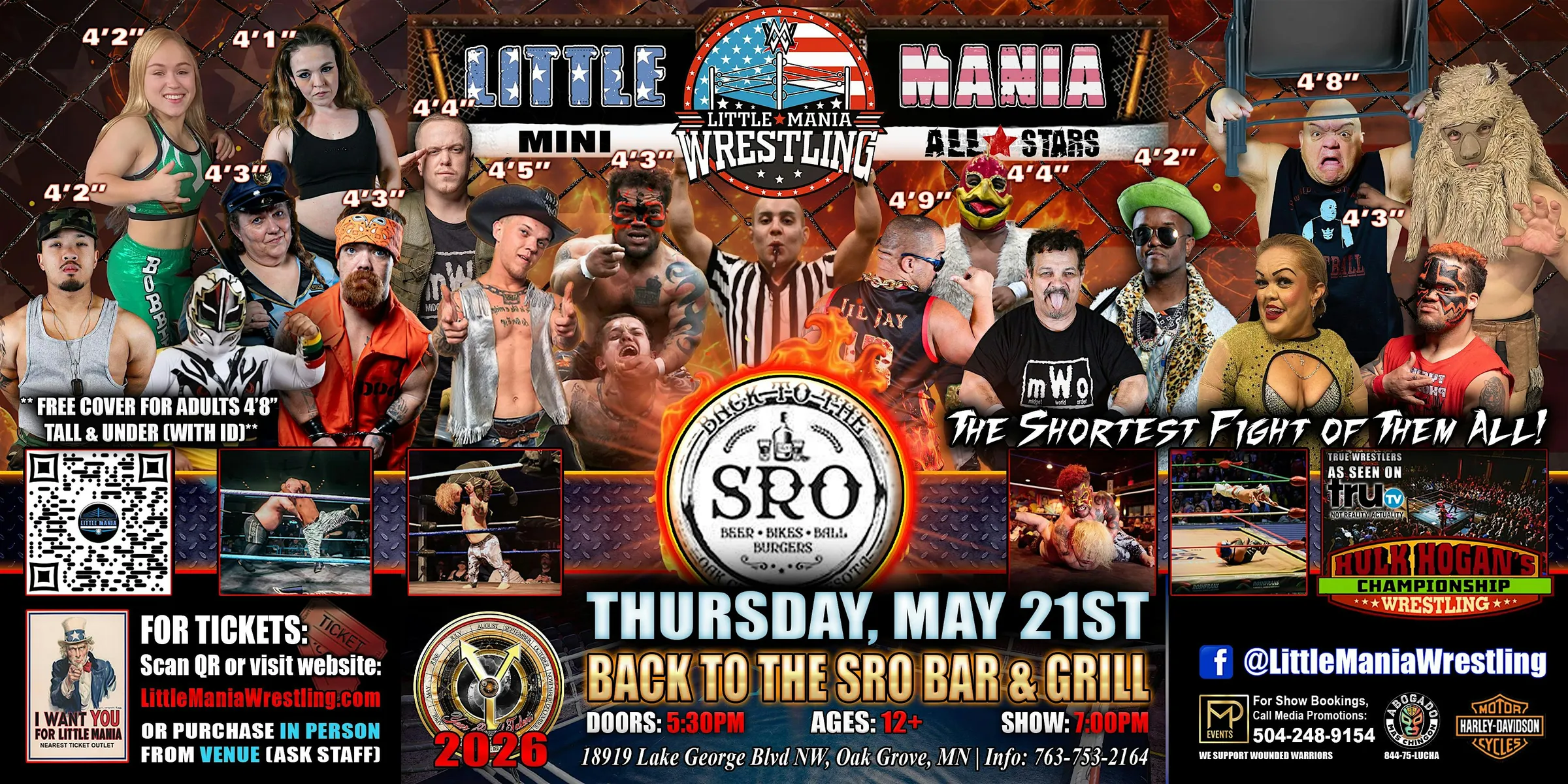 Wisconsin Dells, WI - Little Mania Mini Wrestling @ JustaGame Fieldhouse