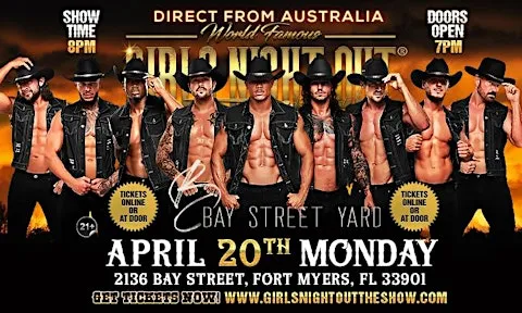 Girls Night Out the Show® AUSTRALIAN TAKEOVER IN FORT MYERS, FL, USA!!!