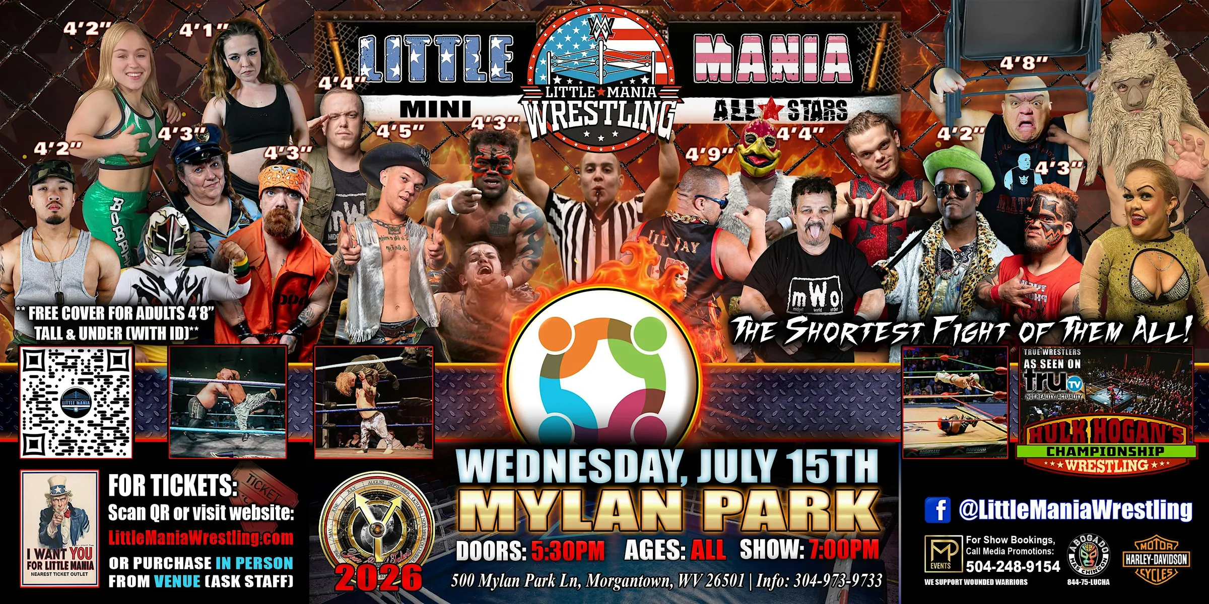 Morgantown, WV - Little Mania Mini Wrestling @ Mylan Park