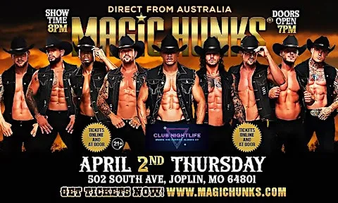 MAGIC HUNKS® AUSTRALIA TAKEOVER IN JOPLIN, MO, USA!!!