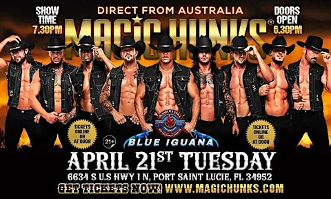 MAGIC HUNKS® TAKEOVER  PORT SAINT LUCIE, FL, USA!!