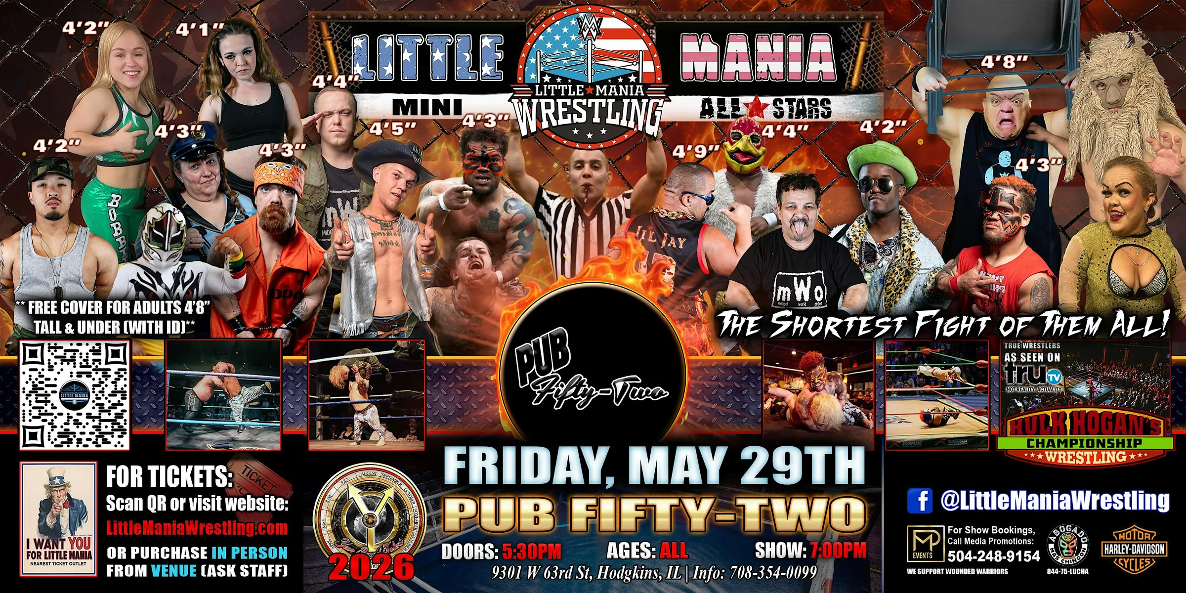 Mackinaw, IL - Little Mania Mini Wrestling @  Pub 52