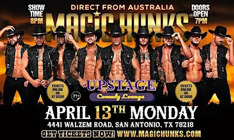 MAGIC HUNKS® AUSTRALIA TAKEOVER IN SAN ANTONIO, TX, USA!!!