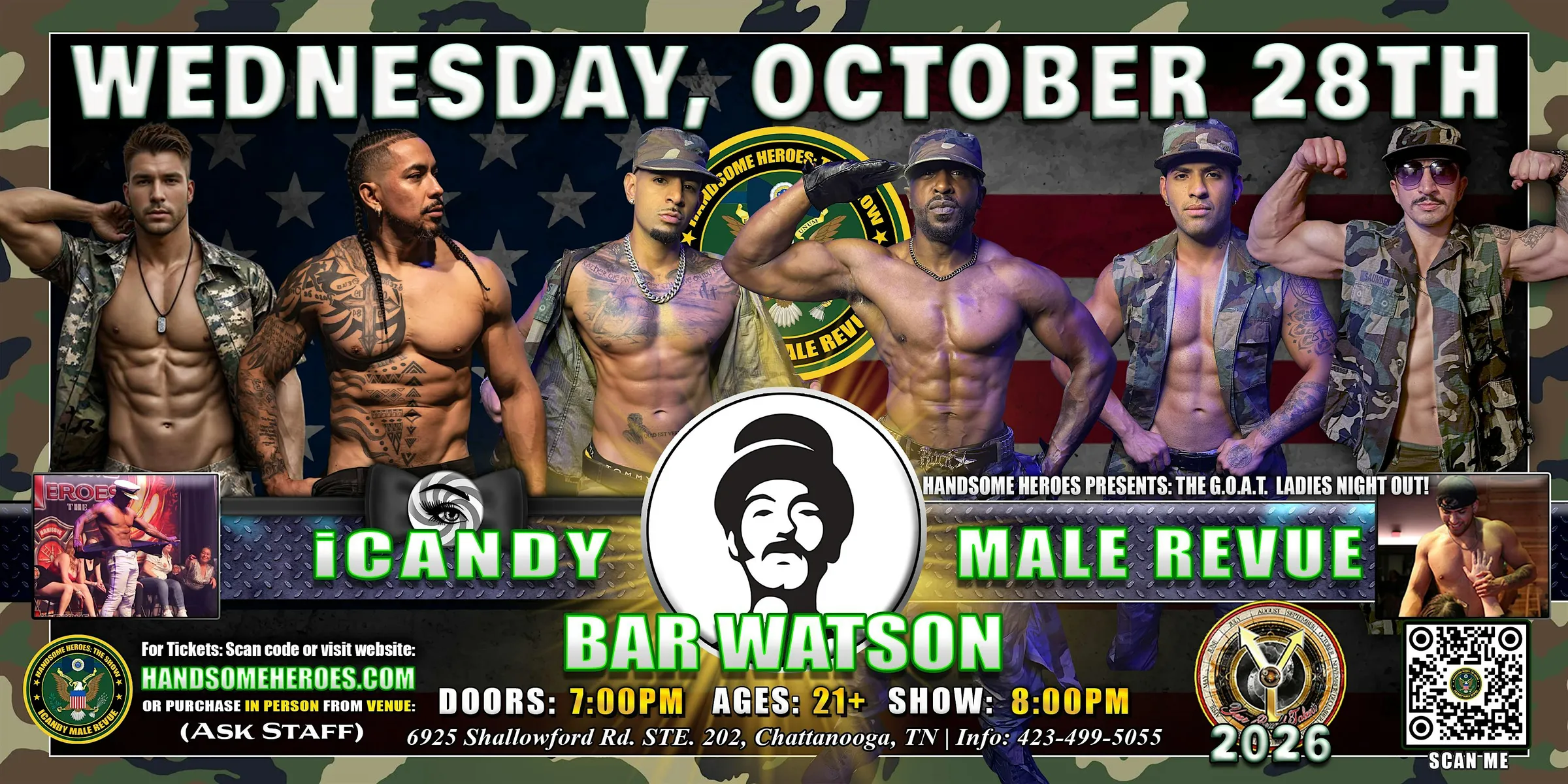 Chattanooga, TN - iCandy Male Revue @ Bar Watson