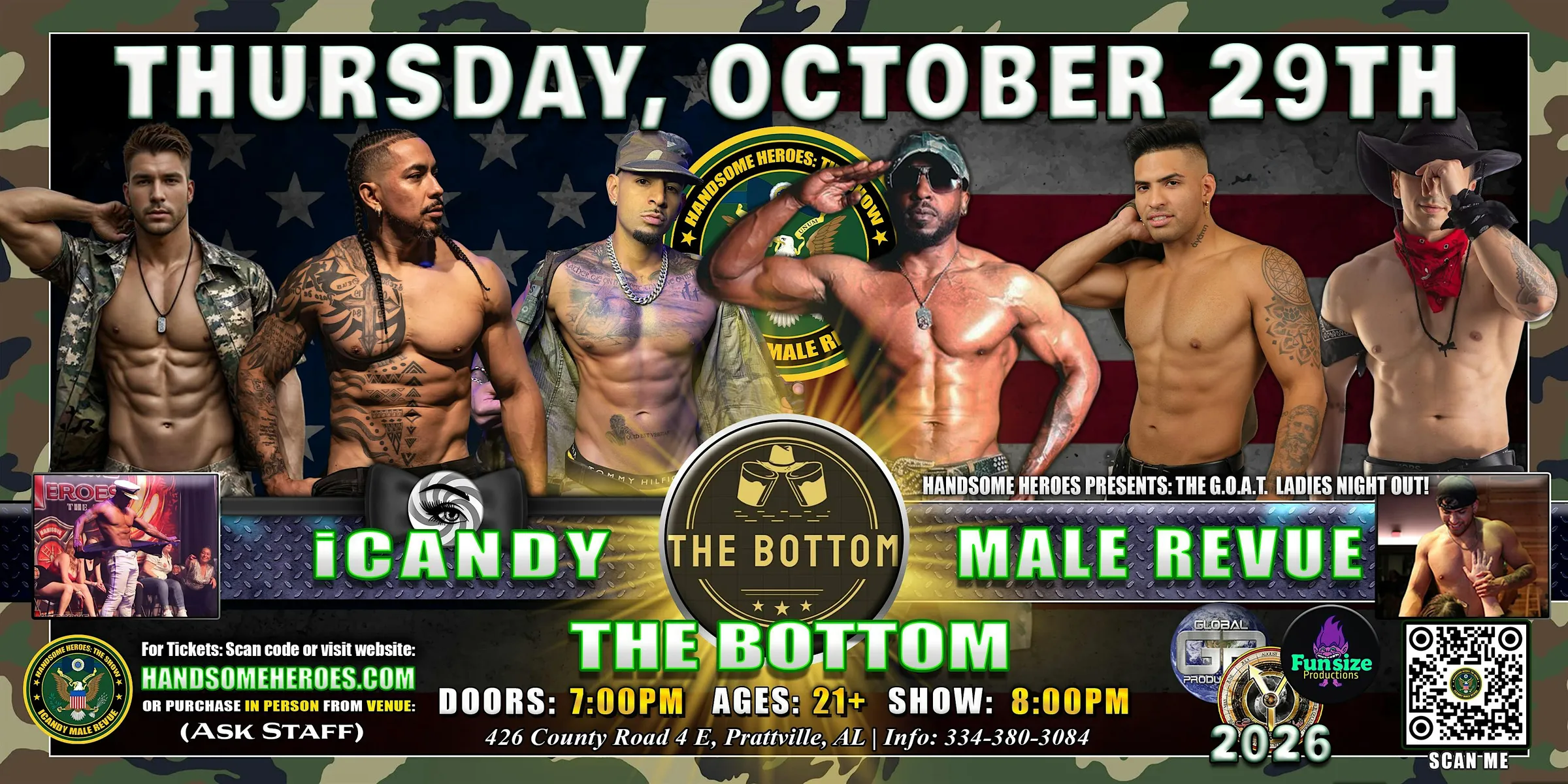 Prattville, AL - iCandy Male Revue @ The Bottom