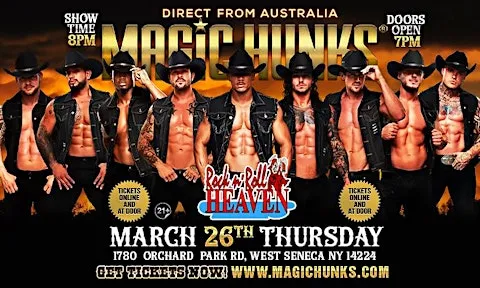 MAGIC HUNKS® AUSTRALIA TAKEOVER WEST SENECA, NY USA!!!