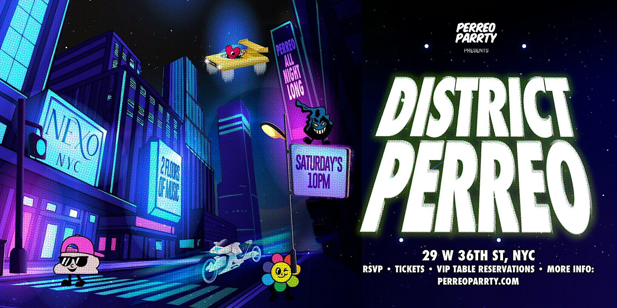 DISTRICT PERREO - Latin & Reggaeton Dance Party - NEXO CLUB NYC