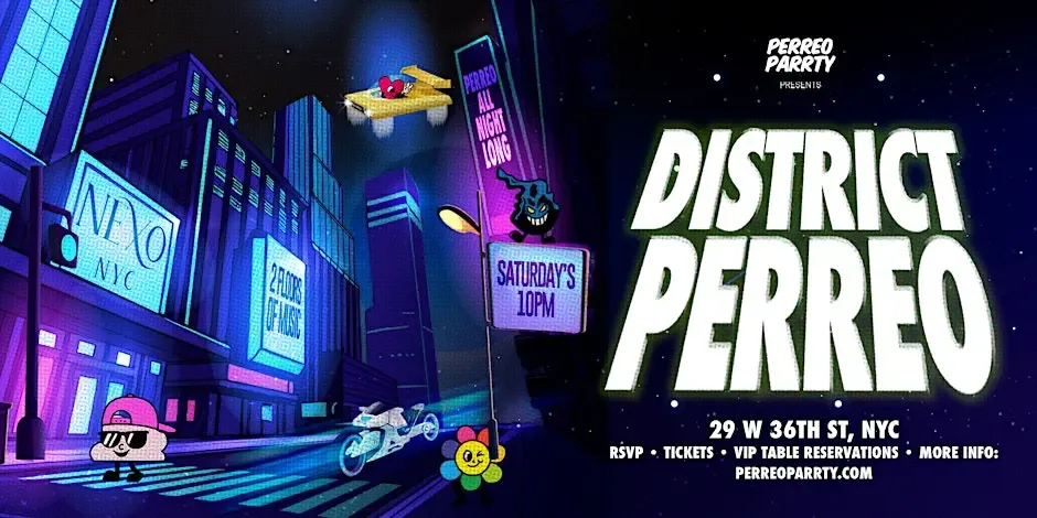 DISTRICT PERREO - Latin & Reggaeton Dance Party - NEXO CLUB NYC