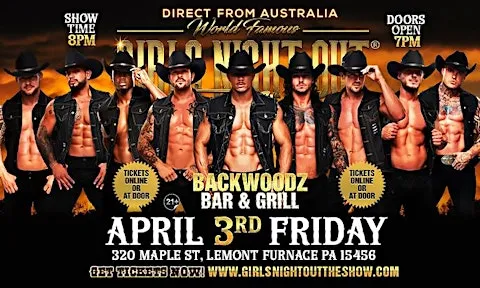 GIRLS NIGHT OUT THE SHOW® AUSTRALIA TAKEOVER IN LEMONT FURNACE, PA, USA!!