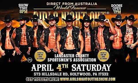 Girls Night Out the Show® AUSTRALIA TAKEOVER IN HOLTWOOD, PA, USA!!